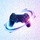 米乐官方网站MILE GAMES蓝色盾牌形logo